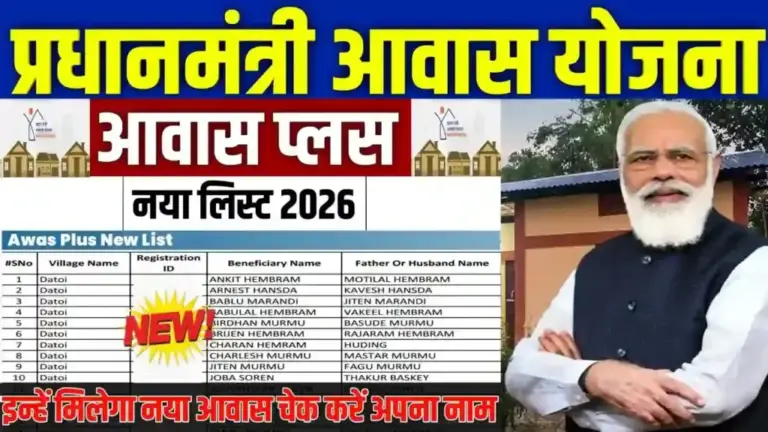 पीएम आवास योजना की नई लिस्ट 2026 जारी, ऐसे चेक करें अपना नाम